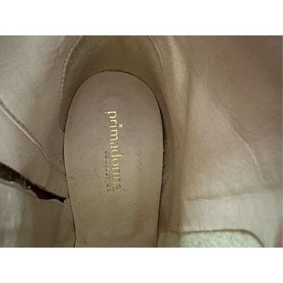 Primadonna Collection Genuine Suede Leather Boots Camel Brown Stacked Heel EU 37 - Picture 7 of 8